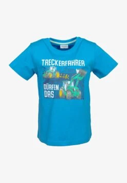 T-Shirt Print - Blau