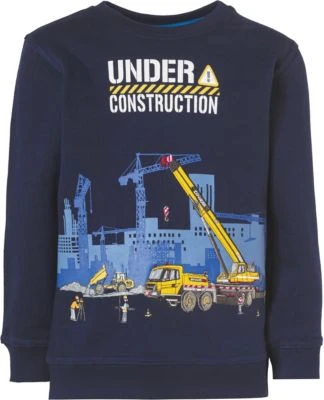 Sweatshirt JUNGE BAUSTELLE Für Jungen, Baustelle Von SALT AND PEPPER 3 Sweatshirt JUNGE BAUSTELLE Für Jungen, Baustelle Von SALT AND PEPPER – Bild 2