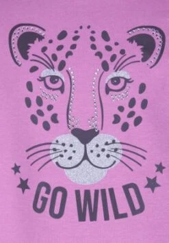 Salt And Pepper Sweatshirt Girls SS Hood PrintStuds Coll. Sweatshirts Für Mädchen -Salt And Pepper 26692465 03