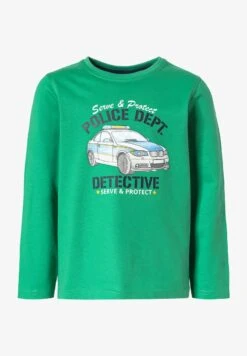 LANGARM POLIZEI - Langarmshirt - Grün -Salt And Pepper 2bb6f627ac424cd5a3fa8ade090e2a88 1