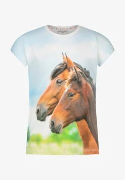 SPRING BLOOM - T-Shirt Print - Pastel Blue