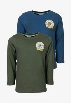 LONGSLEEVE SCOOPLOADER - Langarmshirt - Pine Green -Salt And Pepper 3becaf21966a469aa266697aeef6a47b