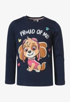 Langarmshirt - Navy -Salt And Pepper 4d9b4deb9d464b8bb30f55e1ddc927ab