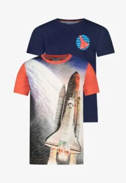 2 PACK - T-Shirt Print - Orange