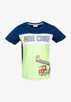 T-Shirt Print - Neongelb