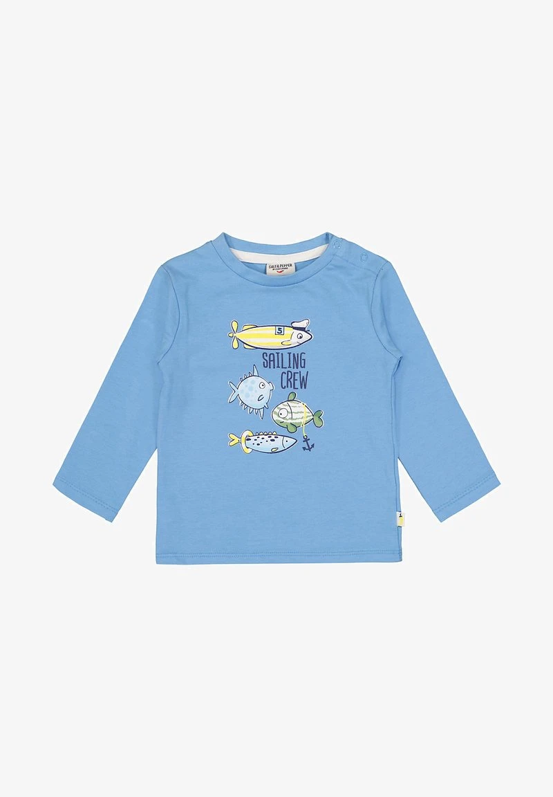 Langarmshirt - Hellblau 3 Langarmshirt - Hellblau