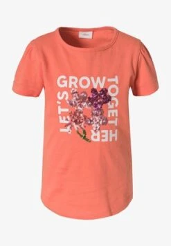 BLUMEN - T-Shirt Print - Rosa -Salt And Pepper b6ca35bf3e6345ada67cd06314569044
