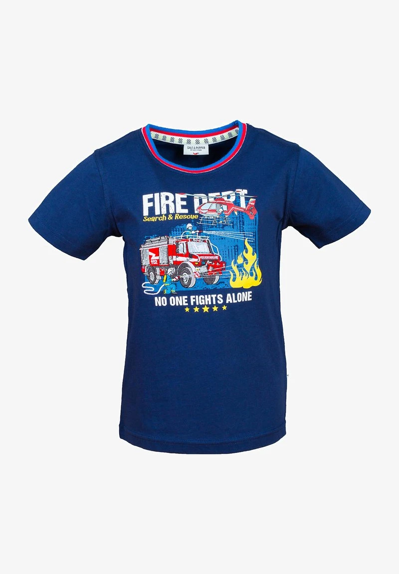 T-Shirt Print - Dunkelblau 3 T-Shirt Print - Dunkelblau