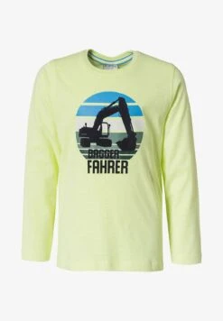 LANGARM - Langarmshirt - Neongelb