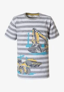 FEUERWEHR - T-Shirt Print - Grau -Salt And Pepper cb20135cfbfa45758bc95f8964cea5a3 2