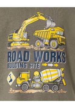 BAGGER FÜR JUNGEN BAUSTELLE VON SALT AND PEPPER - T-Shirt Print - Olive -Salt And Pepper e9de1e1391554d9f860cd7b49893f03b