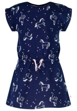 Dress Dress AOP Horses In Navy