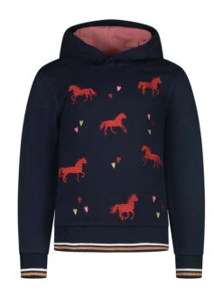 Hoodie In Dunkelblau