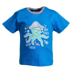 Kurzarm T-Shirt SP13212107 In Cobalt Blue