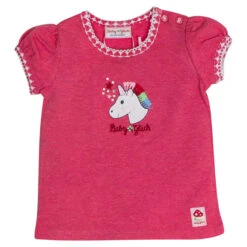 Kurzarm T-Shirt SP93812242 In Soft Berry Melange