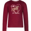 Longsleeve In Bordeaux -Salt And Pepper salt and pepper longsleeve in bordeaux