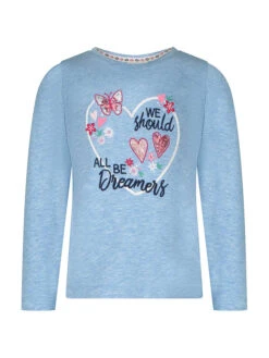 Longsleeve In Hellblau