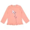 Longsleeve L/S Frill Print In Peach