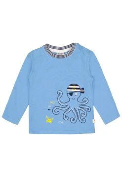 Longsleeve L/S Octopus EMB In Fresh Blue