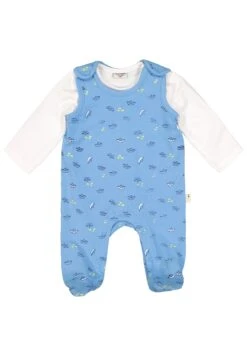 Playsuit Playsuit AOP Boats In Fresh Blue