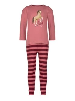 Pyjama In Mauve/ Bunt