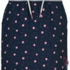 Skirt Girls Skirt EMB AOP Flowers In Ink Melange