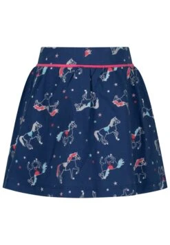Skort Spring Bloom In Ink Blue -Salt And Pepper salt and pepper skort spring bloom in ink blue 2