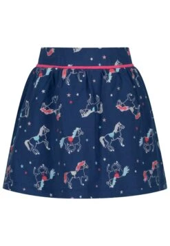 Skort Spring Bloom In Ink Blue