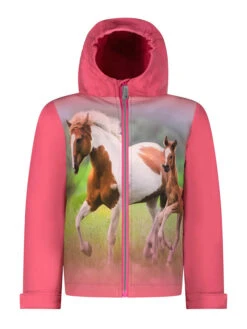 Softshelljacke In Pink/ Bunt