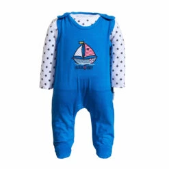 Strampler Set SP13224102 In Cobalt Blue