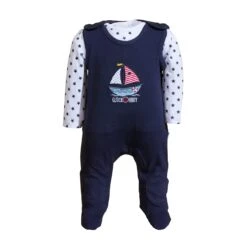 Strampler Set SP13224102 In Navy