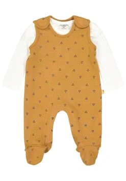 Strampler Welcome In Caramel