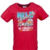 T-Shirt Boys T-Shirt NOS Print Held In Fire Red -Salt And Pepper salt and pepper t shirt boys t shirt nos print held in fire red