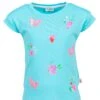T-Shirt S/S Print Seq. Butterfly In Cyan -Salt And Pepper salt and pepper t shirt s s print seq butterfly in cyan