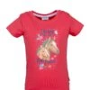 T-Shirt T-Shirt Girls NOS Print Horses In Lollipop Red -Salt And Pepper salt and pepper t shirt t shirt girls nos print horses in lollipop red